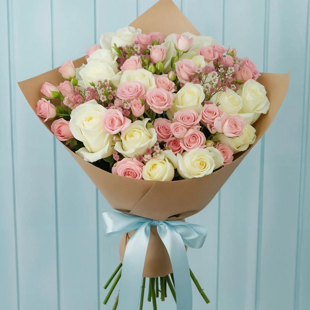 Букет цветов из: Розы в Горки-2