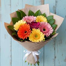 Букет цветов из:  Герберы #REPLACE_PRED# Горки-2