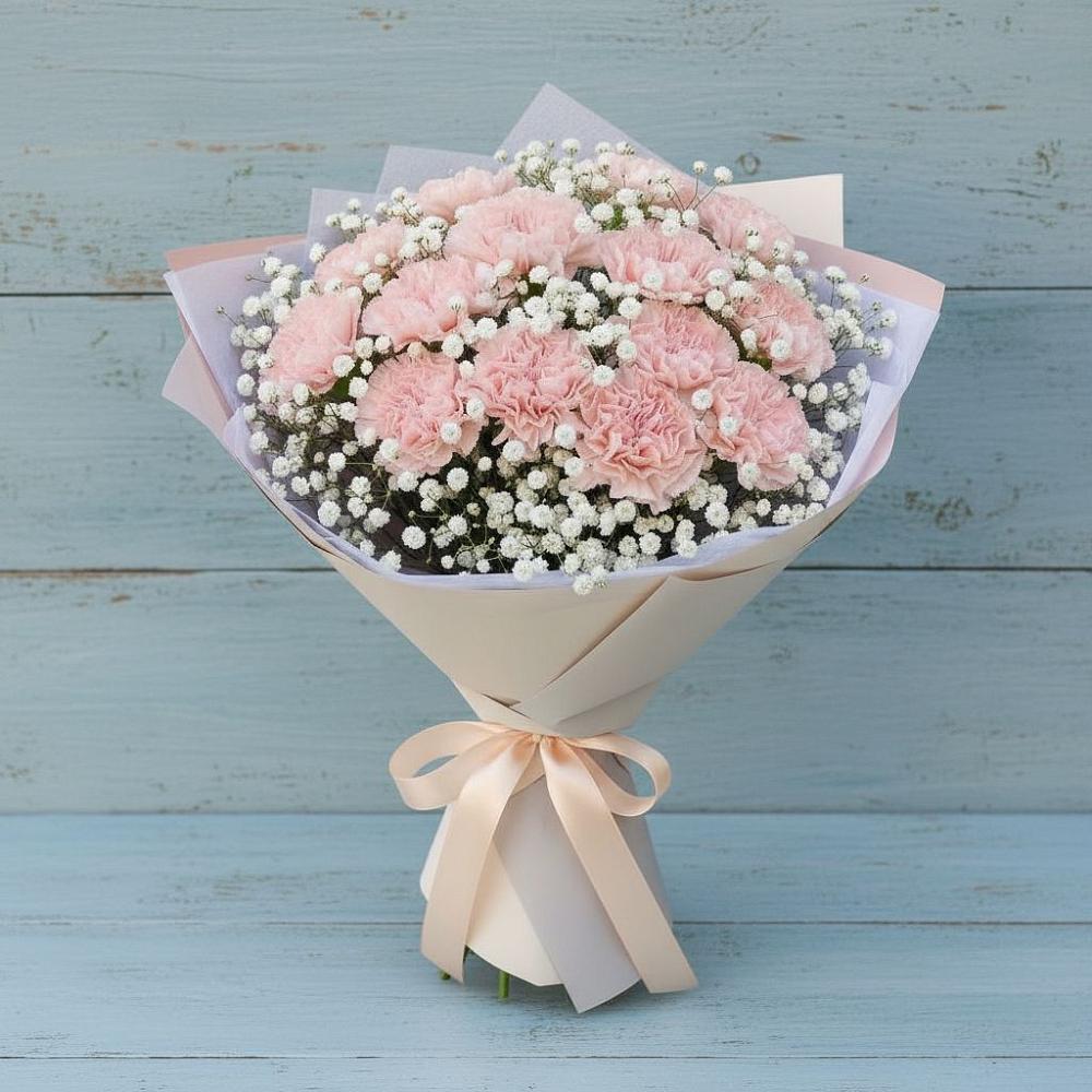 Букет цветов из: Гвоздики в Горки-2