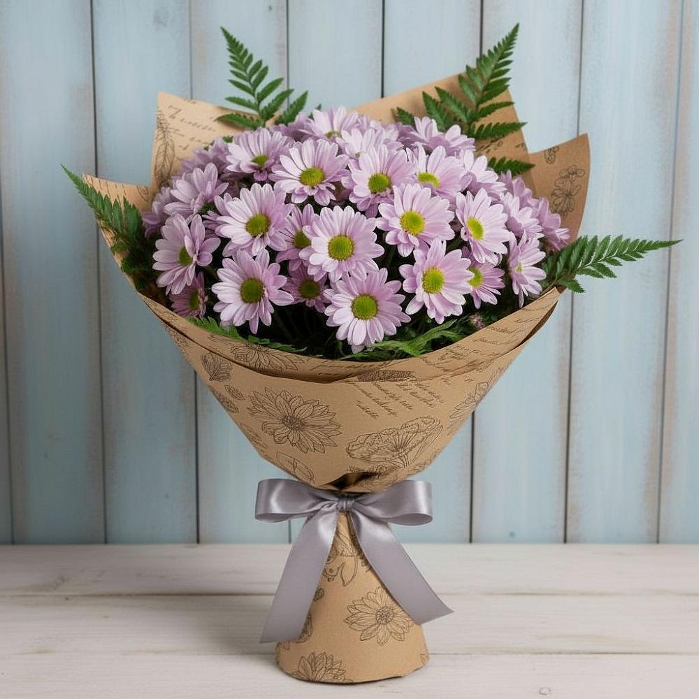 Букет цветов из: Хризантемы в Горки-2