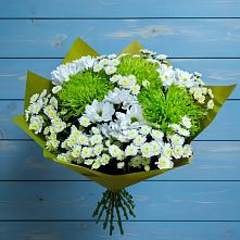 Букет цветов из:  Хризантемы #REPLACE_PRED# Горки-2