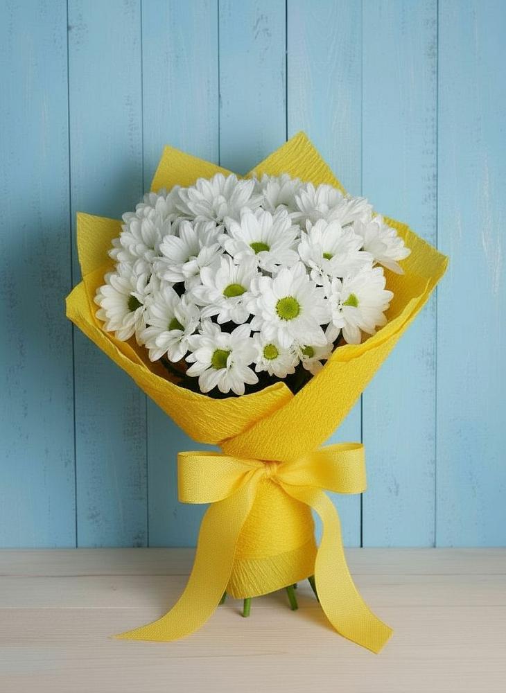 Букет цветов из: Хризантемы в Горки-2