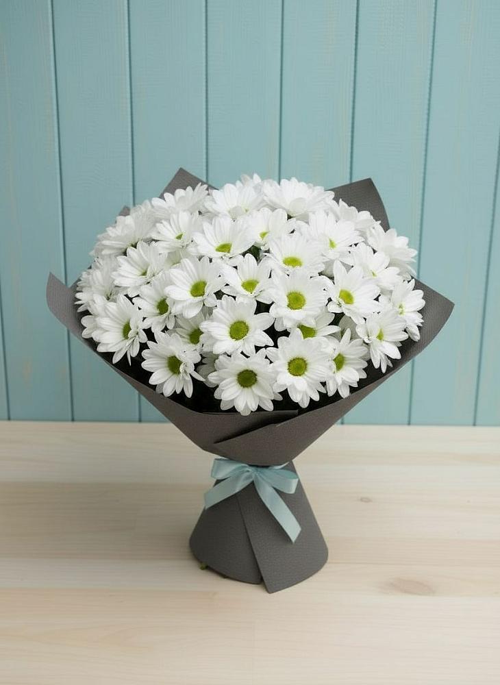 Букет цветов из: Хризантемы в Горки-2