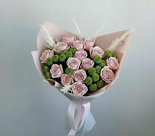 Букет цветов из:  Розы и Хризантемы в Горки-2